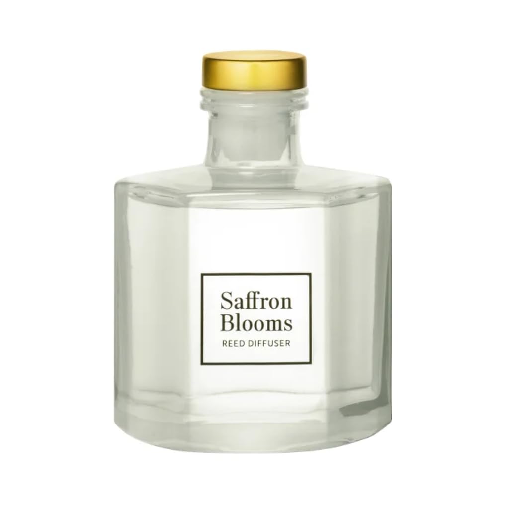 Bellevue Diffuser, 6 fl oz Glass Filled Diffuser, Highly Concentrated Fragrances with Essential Oils, Home Fragrance