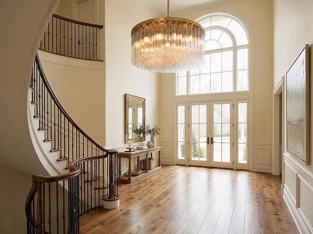 Inspired Cielo Style 48" Round Chandelier – Gold Finish