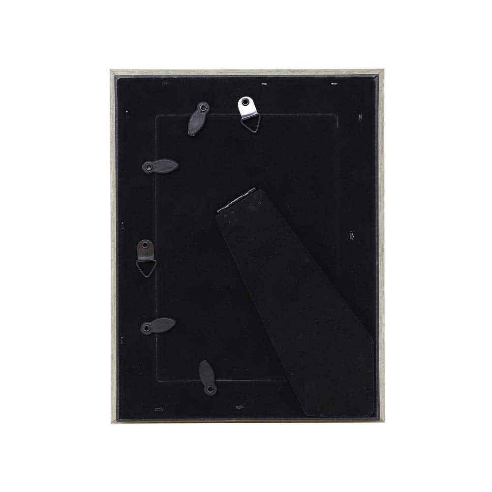 Jacobs 4x6 Silver Beveled Mirror Picture Frame - Classic Mirrored Frame with Deep Slanted Angle Made for Wall Décor