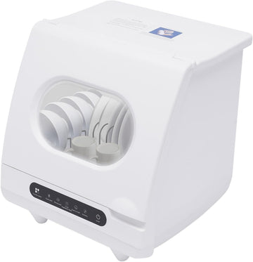 Portable dishwasher Automatic dishwasher 1200 Watt 3-5 wash programs display with cleaning/purifying