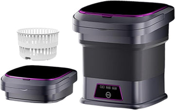Mini Portable Washing Machine 16L, Foldable Mini Washer with Spin Dryer Basket, 3 Wash Modes for Small Loads (Baby