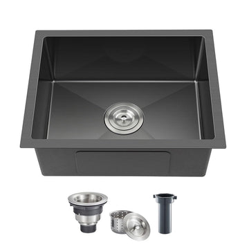 22 x 18 Inch Undermount Kitchen Sink 18 Gauge 304 Stainless Steel