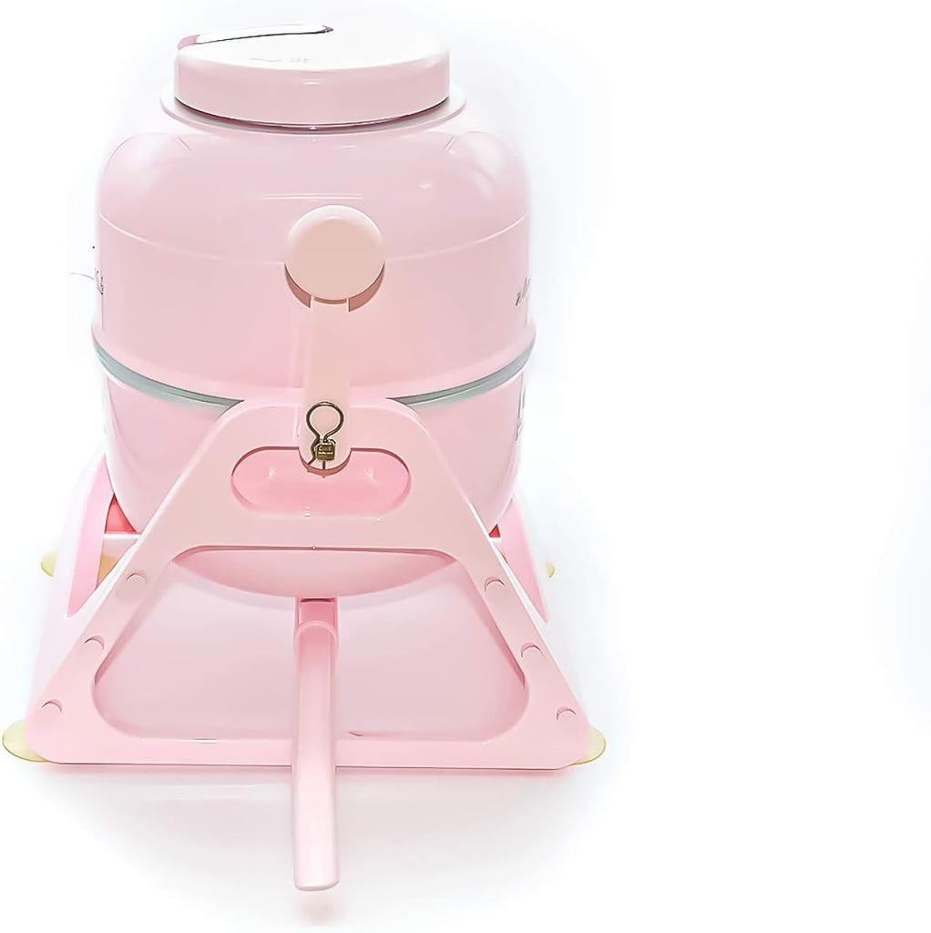 WonderWash Portable Washing Machine for Apartment & Tiny Spaces - Manual Hand Clothes Washer with Retro Design - Clean