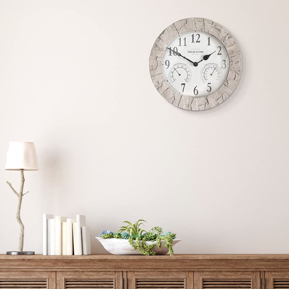 Sandstone Outdoor Clock - Coastal Sandstone