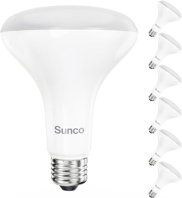 6 Pack BR30 LED Bulb, Recessed Can Light Bulbs, Indoor Flood Lighting, 1600 LM, 16W (100W Equivalent) 3000K Warm