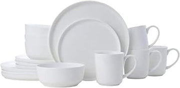 5266100 Samantha Chip-Resistant 16 Piece Set, Service for 4 White
