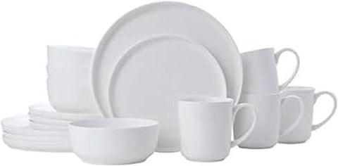 5266100 Samantha Chip-Resistant 16 Piece Set, Service for 4 White