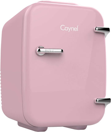 Mini Fridge Portable Thermoelectric 4 Liter Cooler and Warmer for Skincare, Eco Friendly Beauty Fridge For