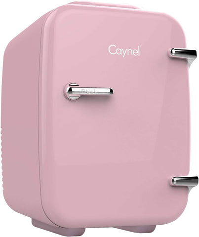 Mini Fridge Portable Thermoelectric 4 Liter Cooler and Warmer for Skincare, Eco Friendly Beauty Fridge For