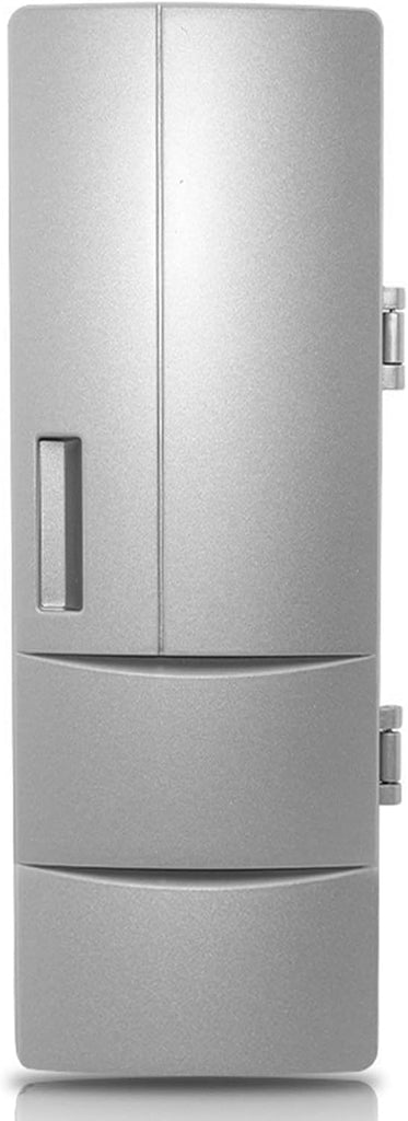 USB Fridge Drink Cooler Beverage Drink Cans Warmer Compact Small Refrigerator for Dormitory Car Boat Home Office for
