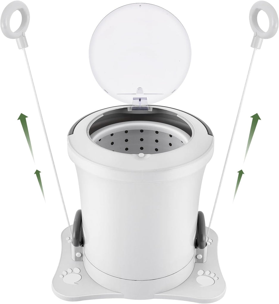 Manual Clothes Dryer Portable Mini Dryer Compact Spinner Non Electric Laundry Washing Machine for RV, Camping, School