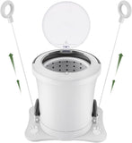Manual Clothes Dryer Portable Mini Dryer Compact Spinner Non Electric Laundry Washing Machine for RV, Camping, School