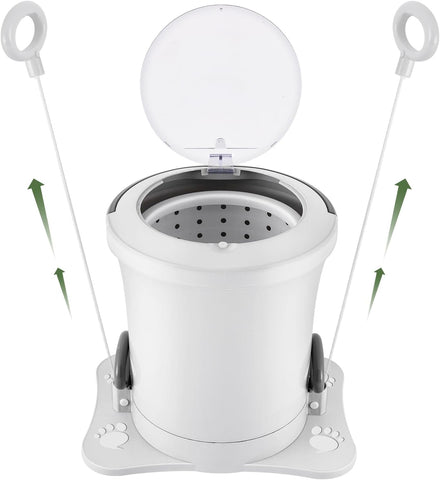 Manual Clothes Dryer Portable Mini Dryer Compact Spinner Non Electric Laundry Washing Machine for RV, Camping, School