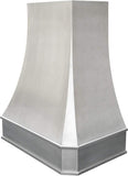 Stainless Steel Wall Mount Range Hood 4 Speed LED Lights