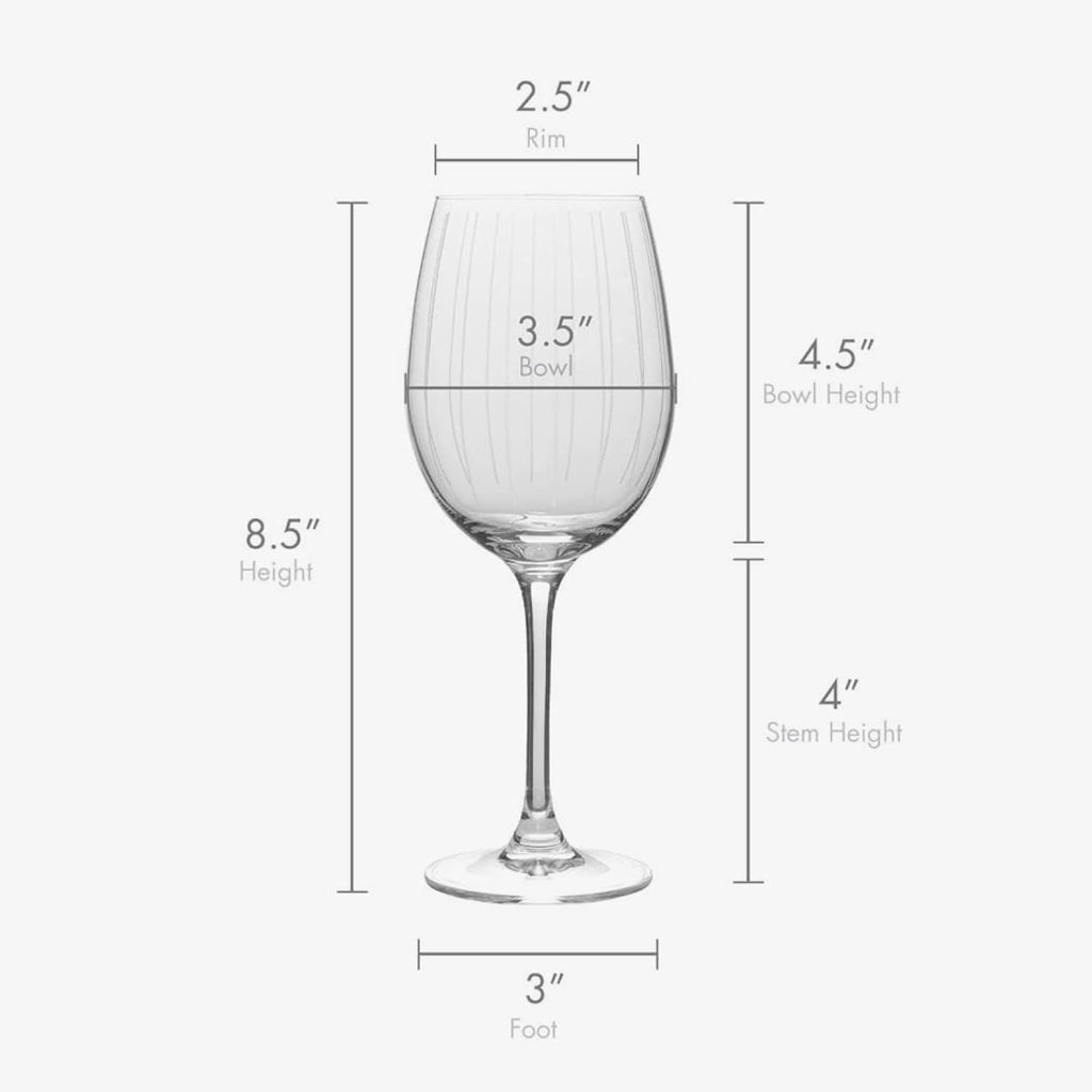 Cheers White Wine Glasses Set of 4, 16-Ounce Elegant Glassware, Durable and Dishwasher Safe, Perfect for Everyday or