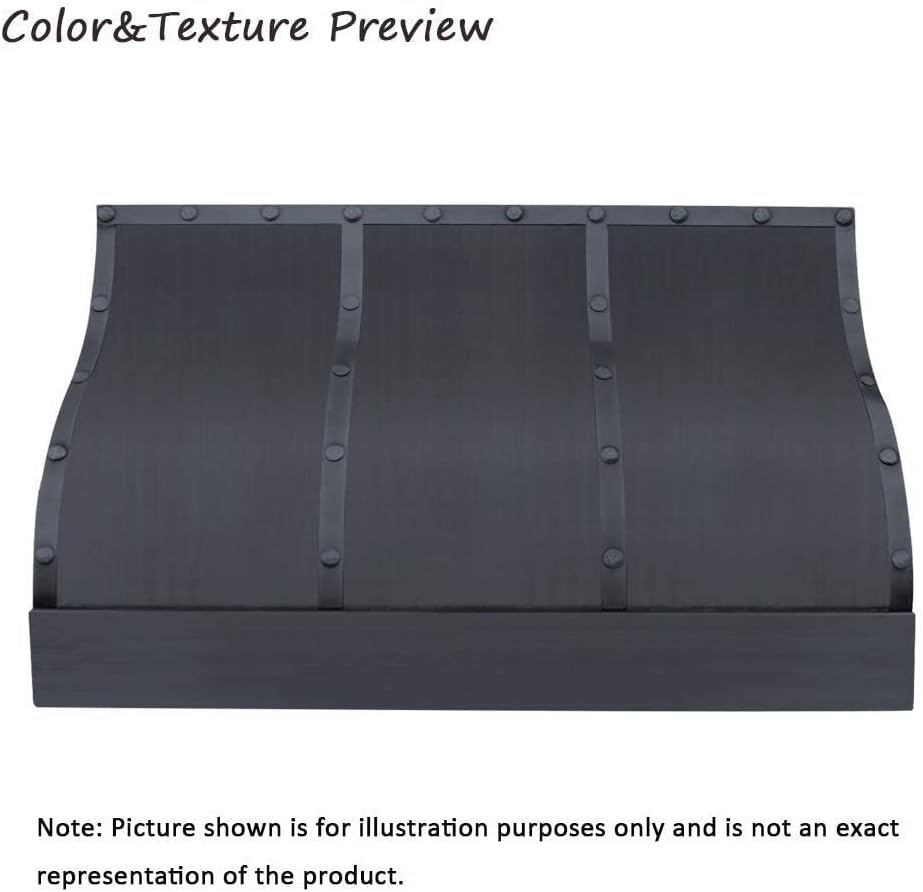 Copper Wall Mount Range Hood Baffle Filters