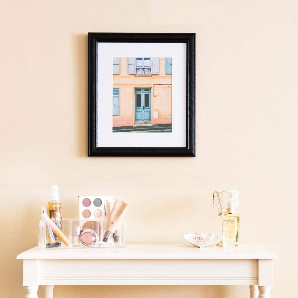 24x36 Inch Black Picture Frame, This 1.2500 Inch Custom Poster Frame is Galleria Noir - Comes with Acrylic and