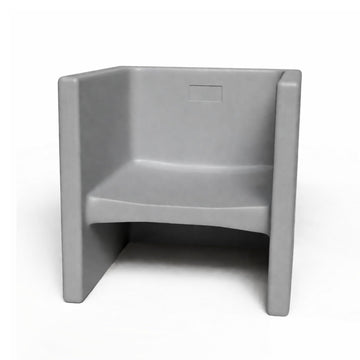 3-in-1 Cube Chairs for Kids, Kids Chair, Gray, 1