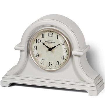 Vintage Farmhouse Mantel Clock, Napoleon Desk Clock