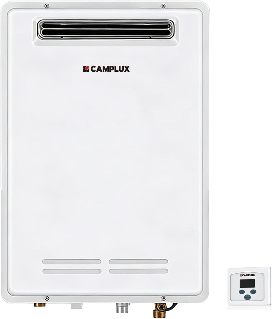 Climatech 5 Tankless Water Heater Gas Outdoor 6.86 GPM Up to 8.4 GPM, 199, 000 BTU