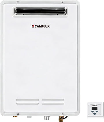 Climatech 5 Tankless Water Heater Gas Outdoor 6.86 GPM Up to 8.4 GPM, 199, 000 BTU