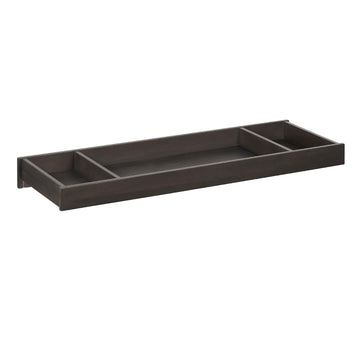 Premium Changing Topper for 7-Drawer Dresser, Smooth Black Iron Finish
