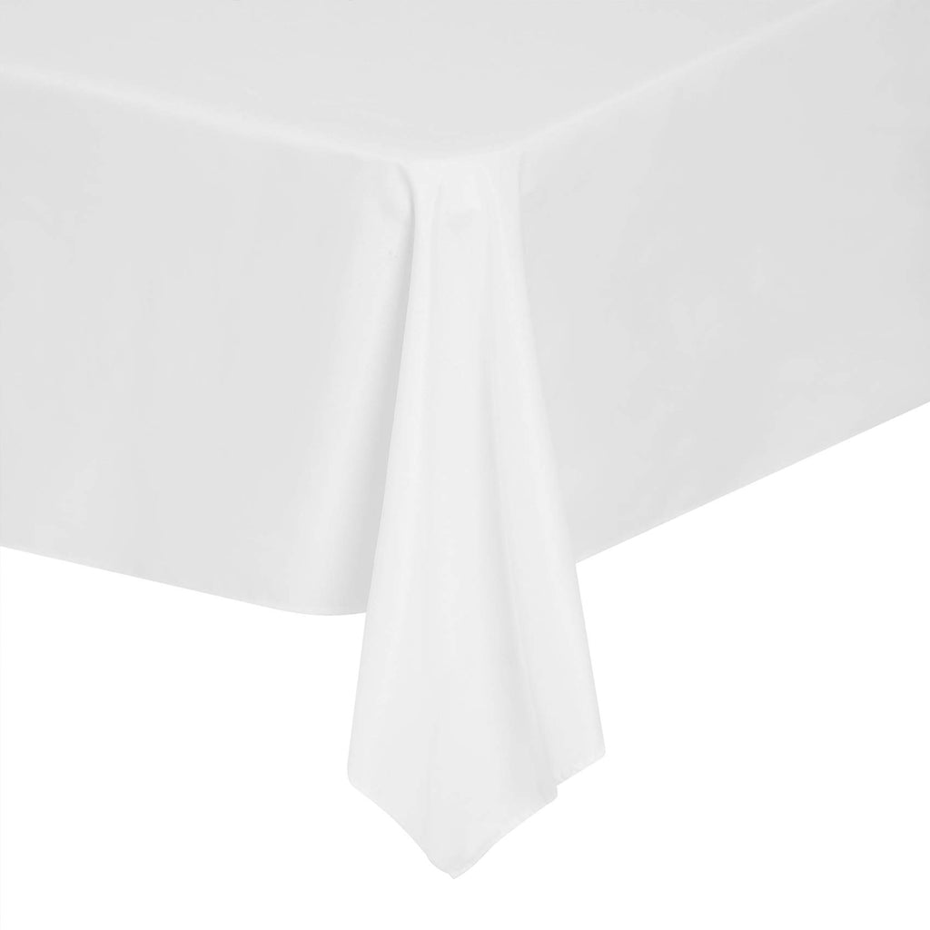 Rectangle Tablecloth 60x120 inch Washable Polyester Fabric Table Cloth for Wedding Party Dining Banquet