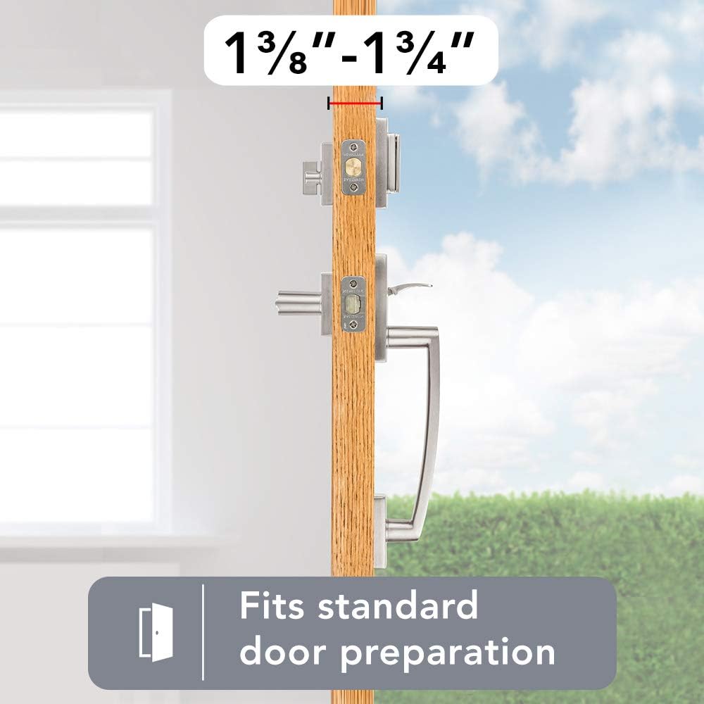 Spyglass , Front Entry Handleset with Interior Lever - Door Handleset