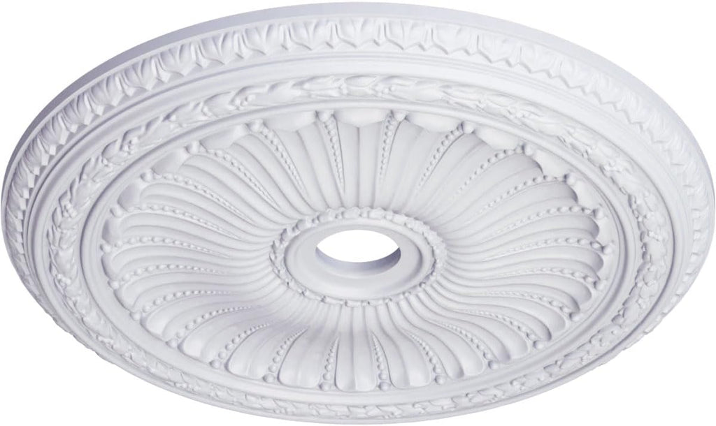 35 1/8"OD x 4 7/8"ID x 2 1/2"P Viceroy Ceiling Medallion (Fits Canopies up to 4 7/8")