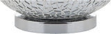 JYL1056A Emilia 26" Mirrored Mosaic LED Table Lamp Contemporary Glam Bedside Desk Nightstand Lamp Living Room Office