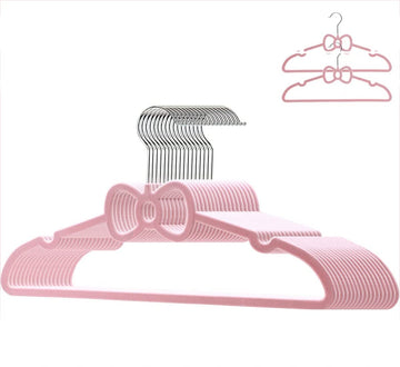 Slim Velvet Non-Slip Space Saving Clothes Hangers for Closet