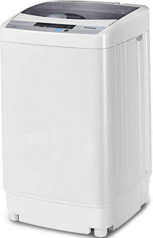 Full-Automatic Washing Machine Portable Compact 1.34 Cu.ft Laundry Washer Spin with Drain Pump, 10 programs 8 Water