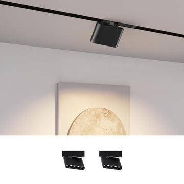7W Magnetic Track Grille light Head, 24V DC Dimmable LED Track Light, ETL