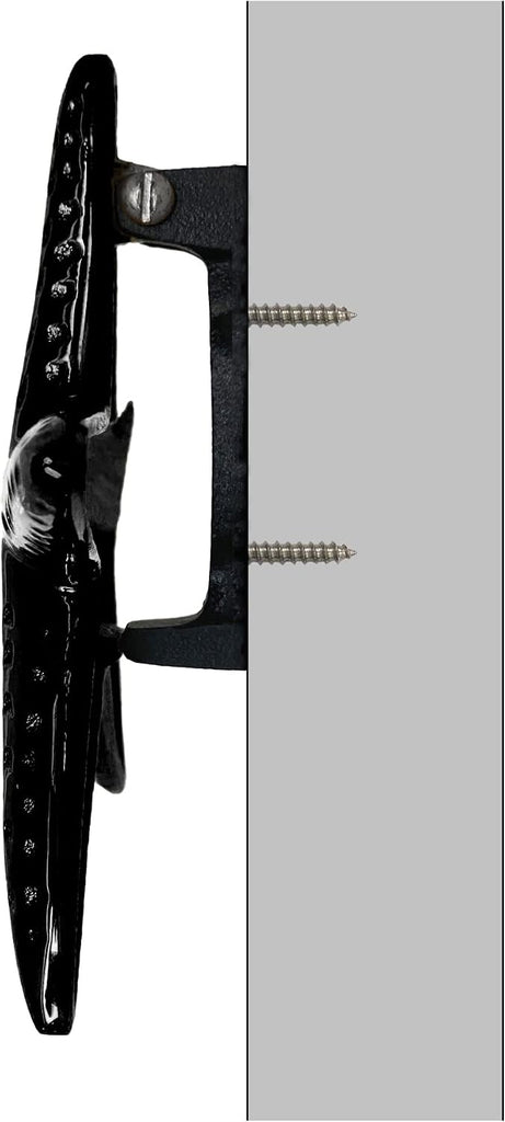 Starfish Door Knocker - Matte Black (Standard Size)