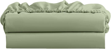 Twin XL Cotton Knit Jersey Fitted Sheets, 2-Pack