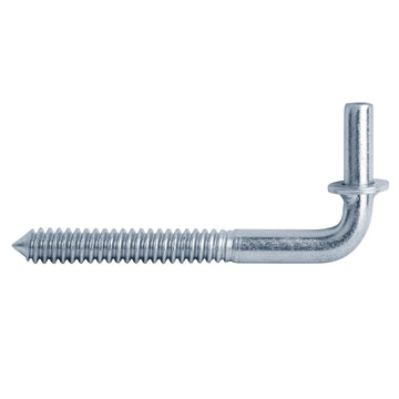 8 Pack 1/2" Hinge Pin, 6-5/8" Male Lag Screw for Wood Post Fence Gate