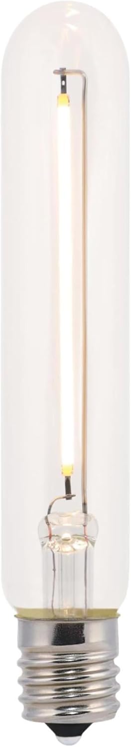 3.5 Watt (40 Watt Equivalent) T6.5 Dimmable Clear Filament LED Light Bulb, Intermediate Base