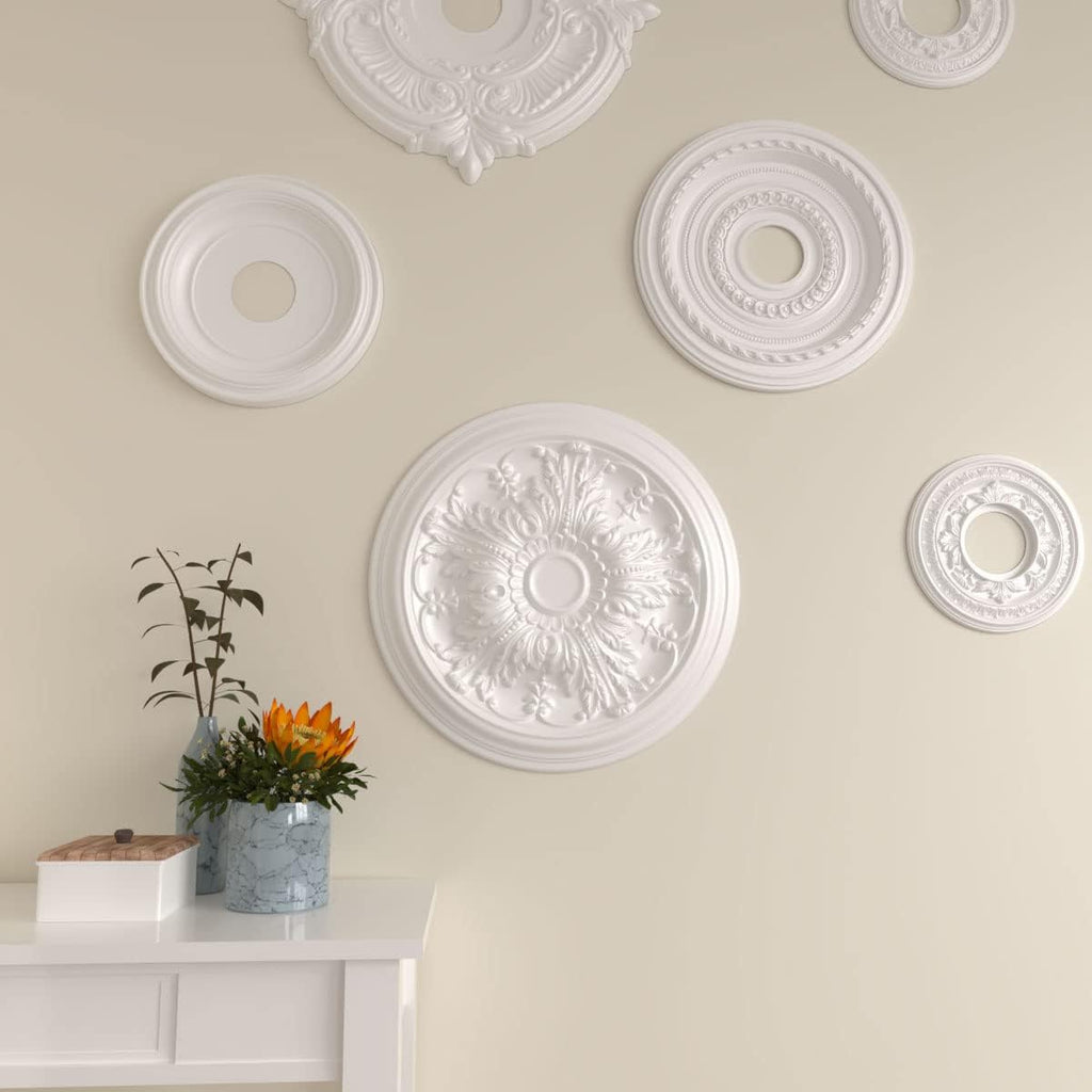 20-Inch OD x 3-Inch ID x 1 1/2-Inch P Damon Ceiling Medallion