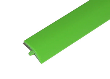 20ft Roll of Bright Green 3/4" Plastic Tee Moulding for Arcade Game Cabinets, Counters, Shelves, or Tables