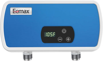 EEM12004 Electric Tankless Water Heater Point of Use, 4KW, Blue