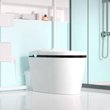 750W Macerating Upflush Smart Toilet with Pump System for Basement,Toilets with Bidet 3-Water-inlet [ADA Tall]
