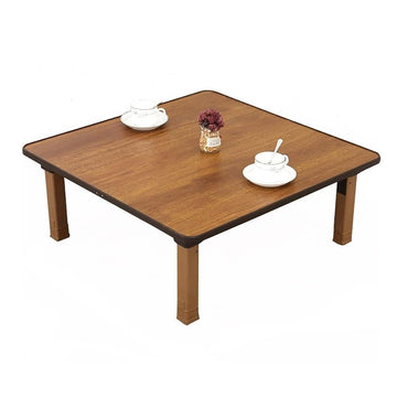 Japanese-Style Square Folding Tea Coffee Table, Low Table, Dining Table, Study Table, Small Desk, for Tatami Sitting