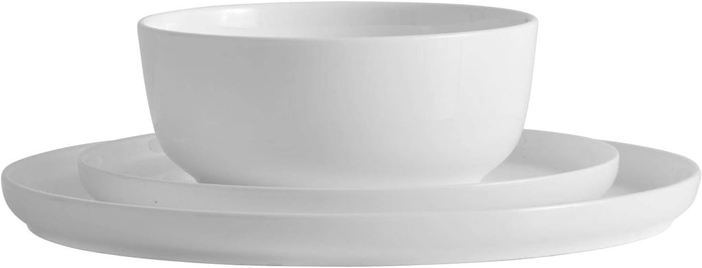 5266100 Samantha Chip-Resistant 16 Piece Set, Service for 4 White