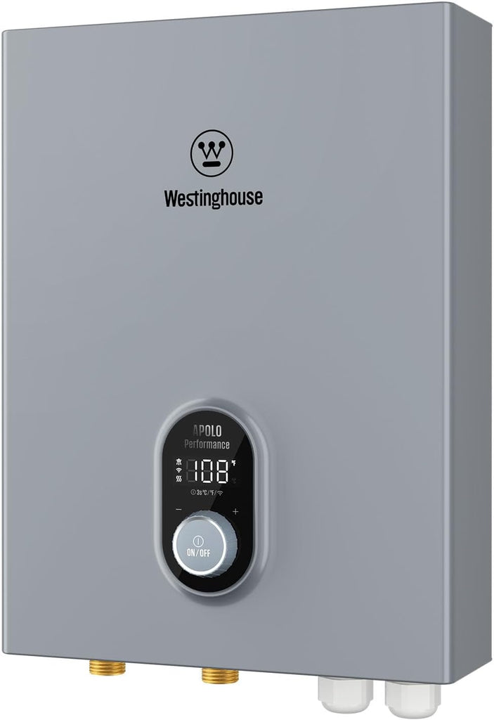 Tankless Water Heater Electric 24kW 240V, Instant On-Demand Hot Water, Smart WiFi