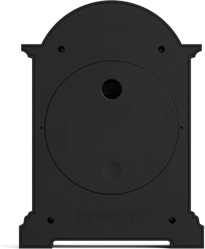 Carriage Clock - Classic Arch top Mantel Clock - Black - Roman Numerals - Classic Vintage Style for Mantelpiece, Desk, Table top, Shelf...