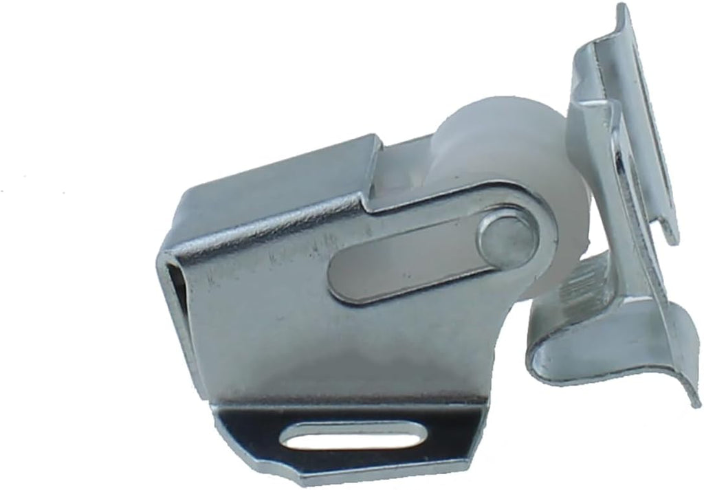 Cabinet Door Roller Catch 10Set 38mm/1.49inch Length Cabinet Furniture Closet Door Catch Latch with Screws, Silver
