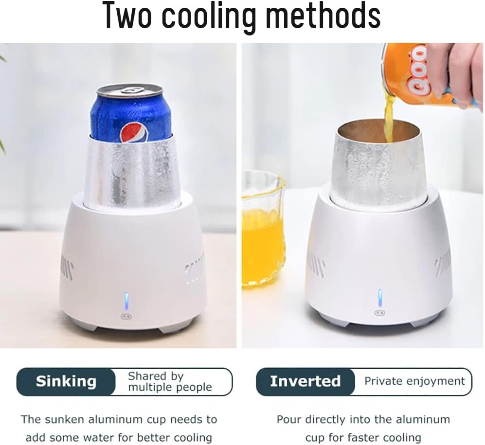 Portable Mini Refrigerator Electric Summer Drink Cooler Kettle Drink Instant Quick Cooling Cup Home Office Cold Drink