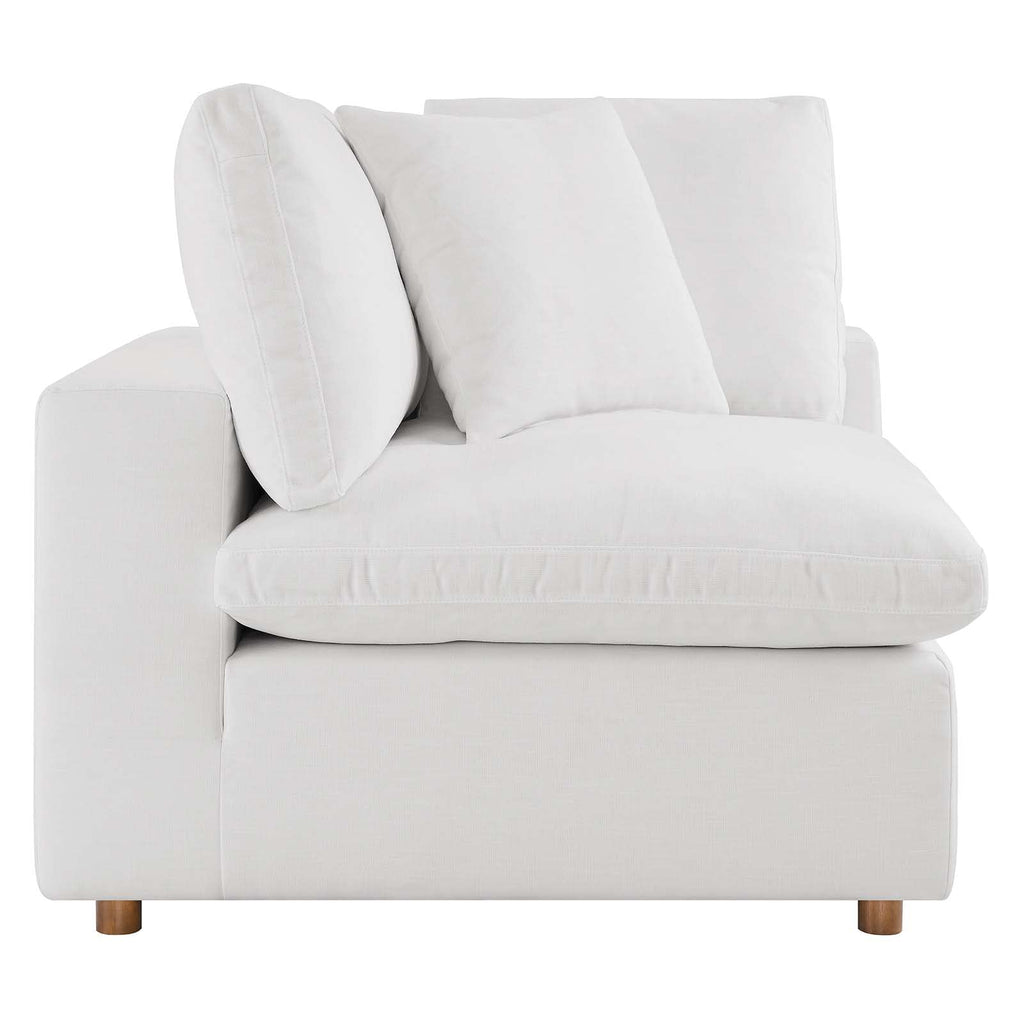 Commix Down-Filled Overstuffed Upholstered Loveseat