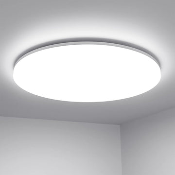 11 inch Flush Mount LED Ceiling Light , 2400LM 24W | 5000K Daylight, Bright Ceiling Light Fixture , Laundry, Hallway