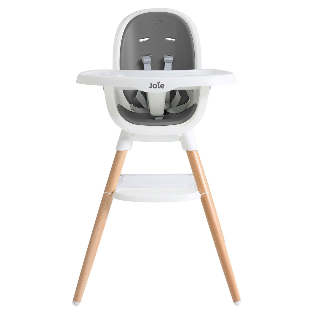 Chai Multi-Mode Highchair - European Beech Wood, Convertible, 9+ Modes, Birth up to 60 lb. (Shadow) | European Beech